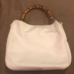 Gucci bamboo handle bag